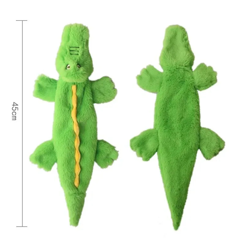 Funny Simulated Animal No Stuffing Dog Toy with Squeakers