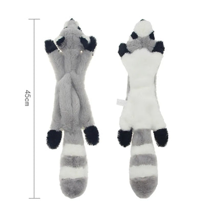 Funny Simulated Animal No Stuffing Dog Toy with Squeakers