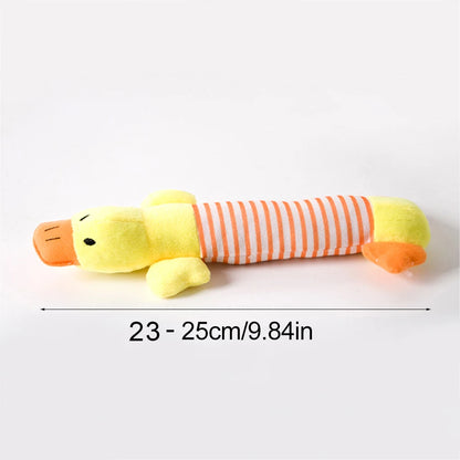 Funny Simulated Animal No Stuffing Dog Toy with Squeakers