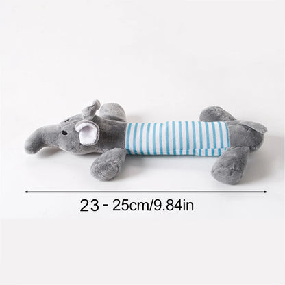 Funny Simulated Animal No Stuffing Dog Toy with Squeakers