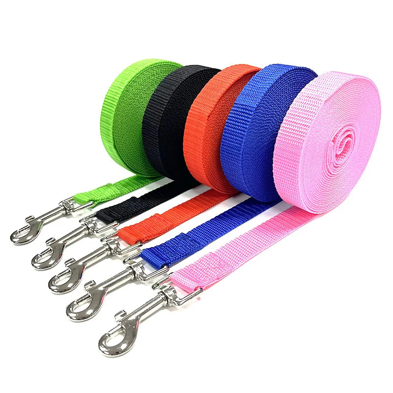 5M 6M 10M 15M 30M Nylon Dog Leashes