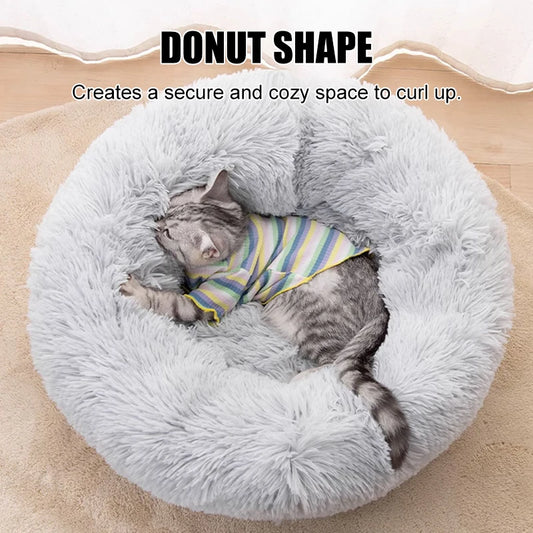 Fluffy Dog and Cat Bed