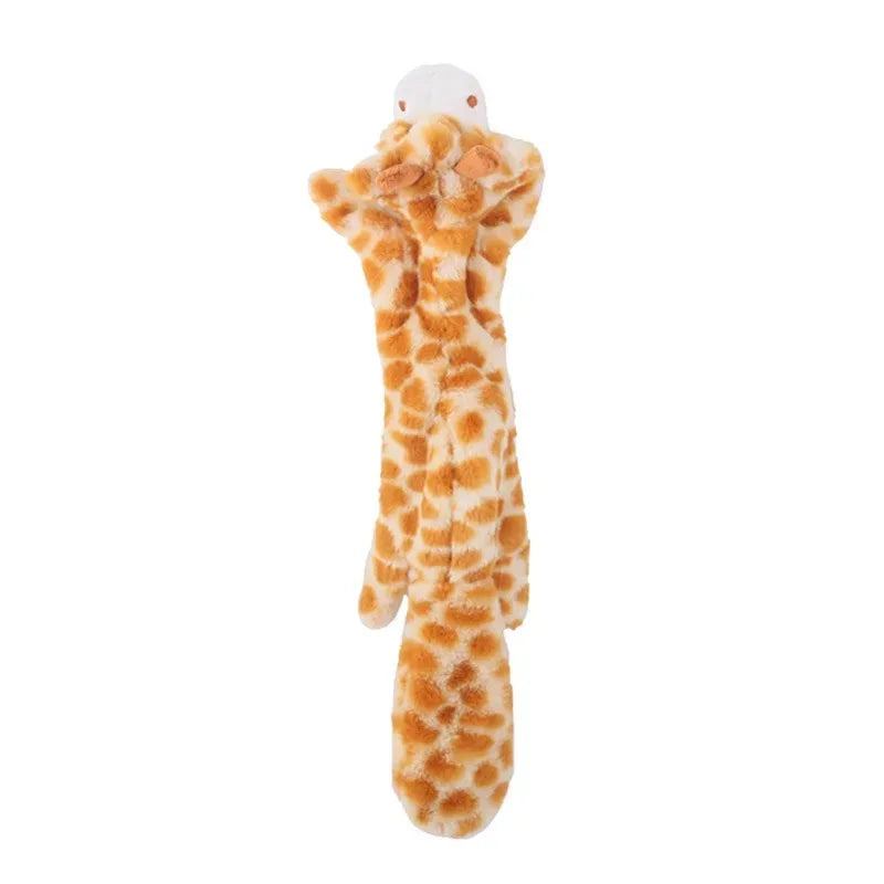 Funny Simulated Animal No Stuffing Dog Toy with Squeakers